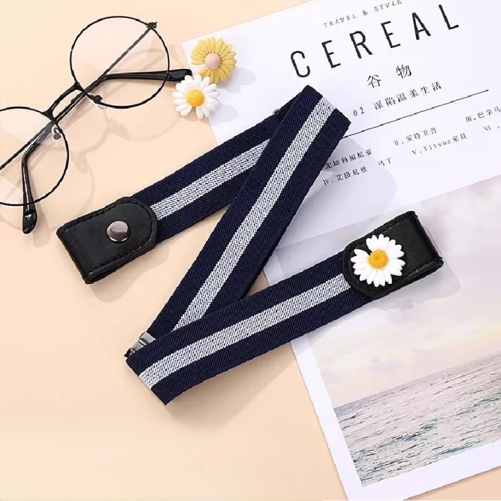 Dây Thắt Lưng Co Giãn Có Khóa Cài Tùy Chỉnh Hợp Thời Trang Cho Quần Jean/ Đầm Jean/ Quần Jean Nam/ Nữ