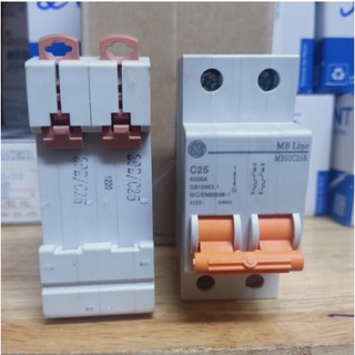 Cầu dao - mcb ac 2p 25a - general electric