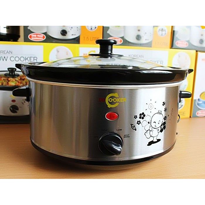 [Mã 66ELHASALE hoàn 7% đơn 500K] [Freeship đơn từ 50k] Nồi nấu cháo đa năng BBCooker BS35 – Dung tích 3.5L