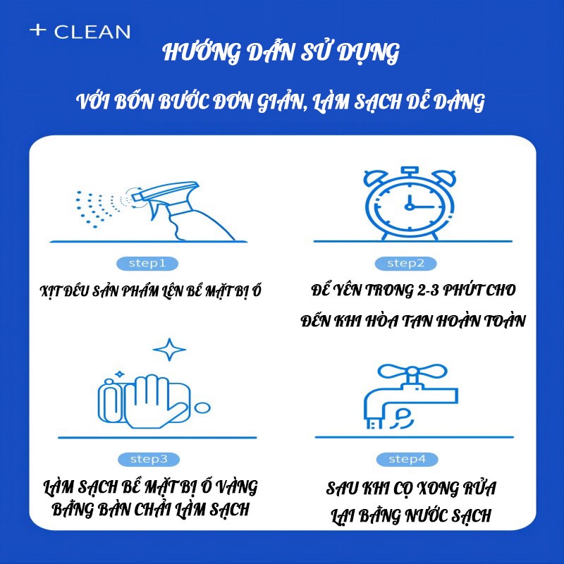 CHENYANG Tẩy cặn canxi nhà tắm ，Tẩy cặn canxi vệ sinh nhà tắm，vòi nước， bồn sứ，vòi inox500ml