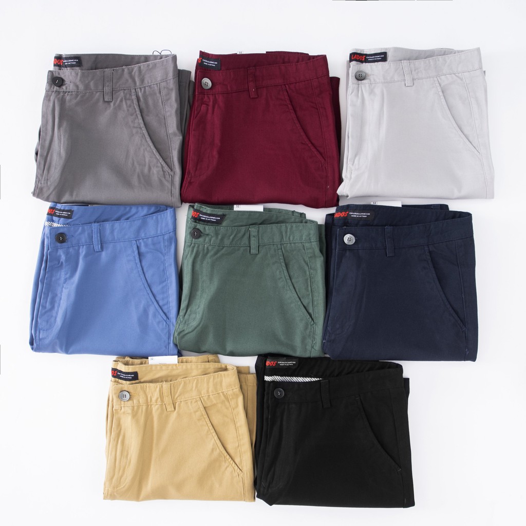 [Mã FAMALLT5 giảm 15% đơn 150K] Quần short kaki nam LADOS -4031 trơn đủ màu, Vải đẹp HÀNG CHÍNH HÃNG | BigBuy360 - bigbuy360.vn
