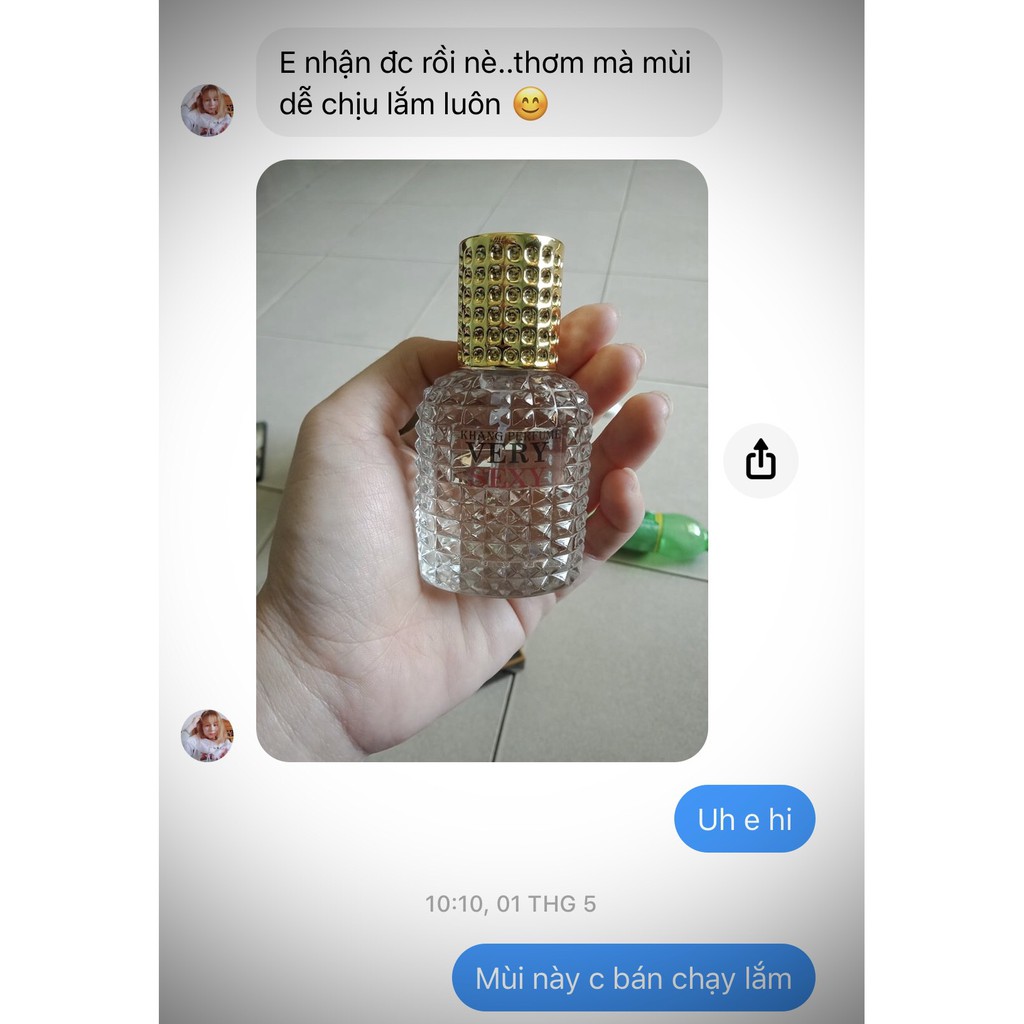 MẨU THỬ NƯỚC HOA VERY SEXY THÁI LAN [SIÊU HOT BÁN CHẠY NHẤT][Ống 1ml,2ml Cam Kết Thơm 8-12H] MÙI NGỌT NGÀO,QUYẾN RỦ | BigBuy360 - bigbuy360.vn