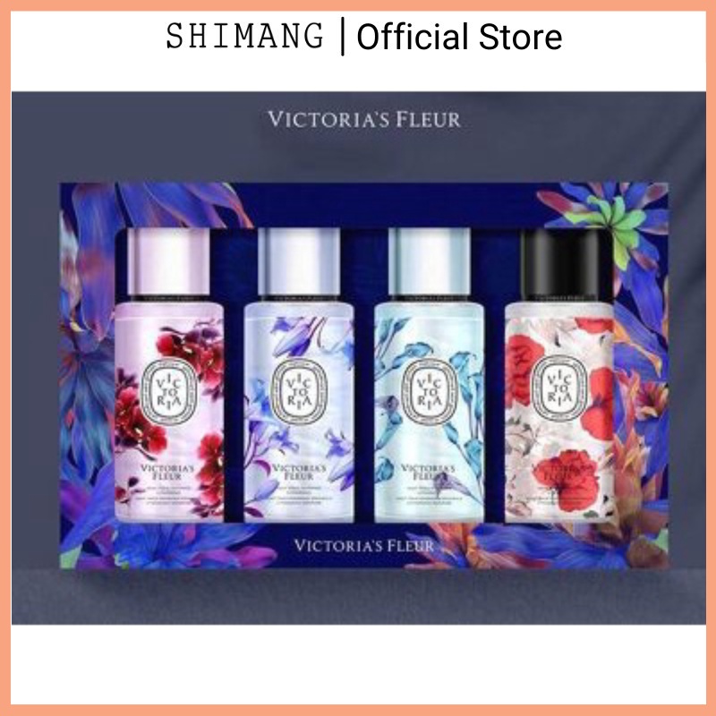 Nước hoa toàn thân, xịt thơm body mist VICTORIA 125ml lưu hướng bền lâu, hương thơm mê người nội địa trung 125ML