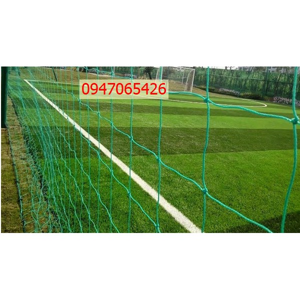 Lưới bóng đá quây sân, lưới bóng chuyền (cao 5m x dài 30m) chịu thời tiết (nắng, mưa)