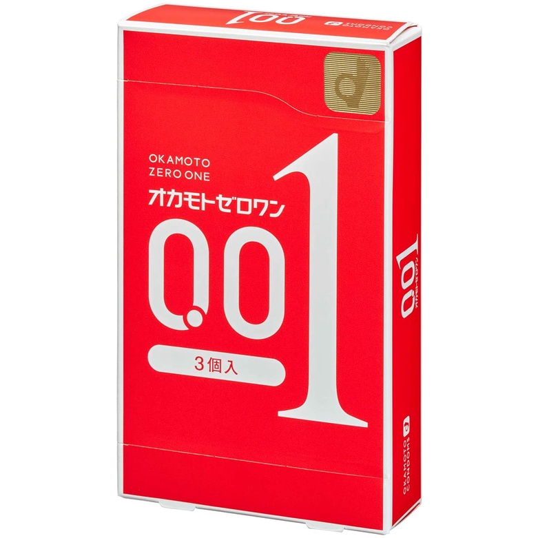 [Hàng Nhật Nội Địa] Bao cao su Okamoto 0.01mm - Zero One siêu mỏng nhất thế giới