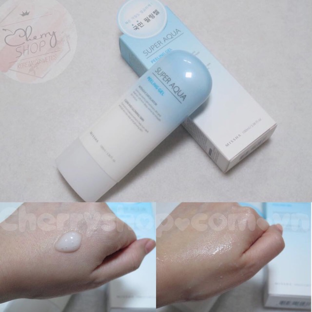 Tẩy tế bào chết Missha Super Aqua Ultra Hyalron Peeling Gel