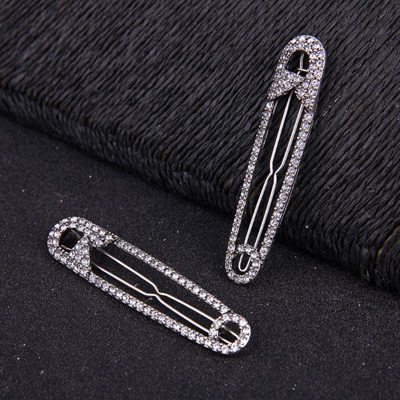 Kẹp Giấy Kim Loại Hình Chú Ếch Đính Đá Lấp Lánh Kiểu Hàn Quốc Cho Nữ