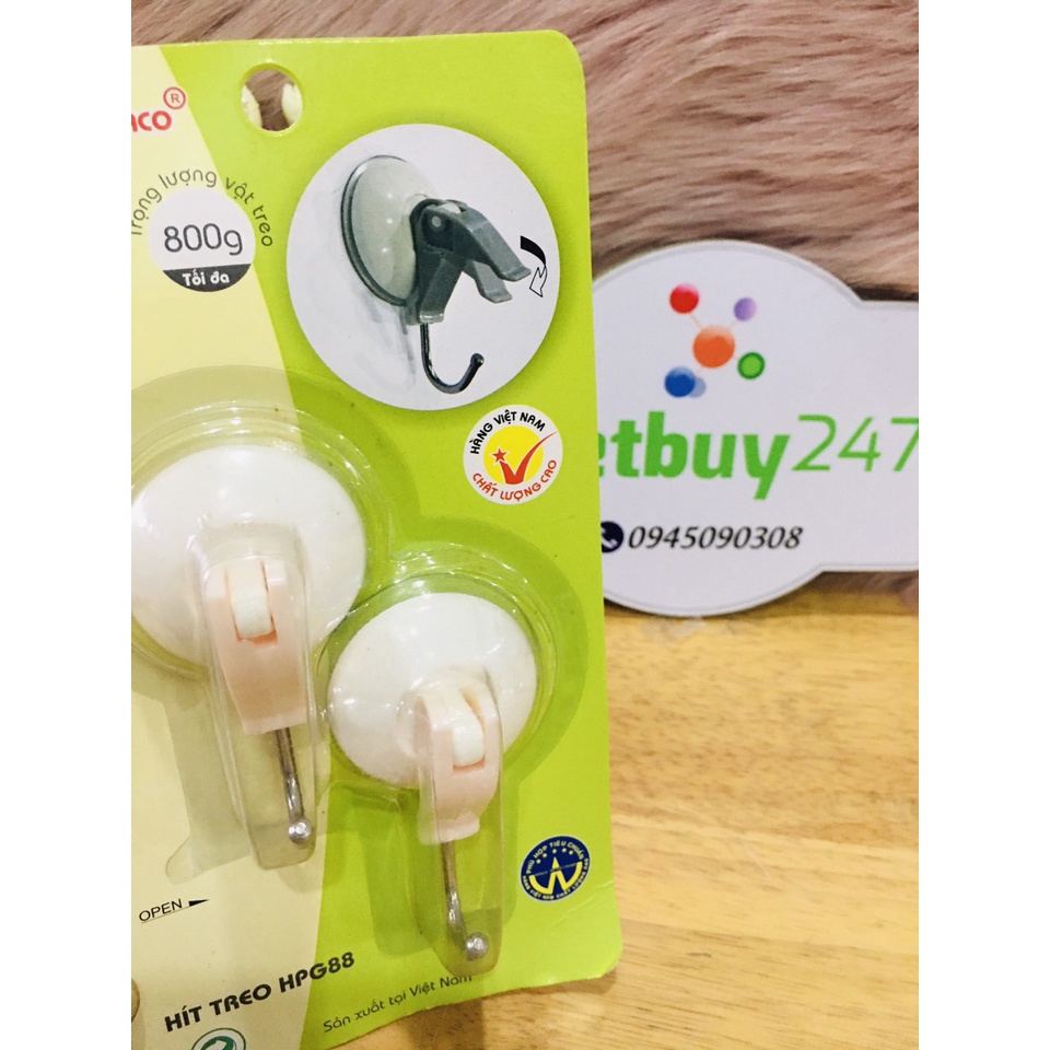 Móc dán tường HPG88 38mm