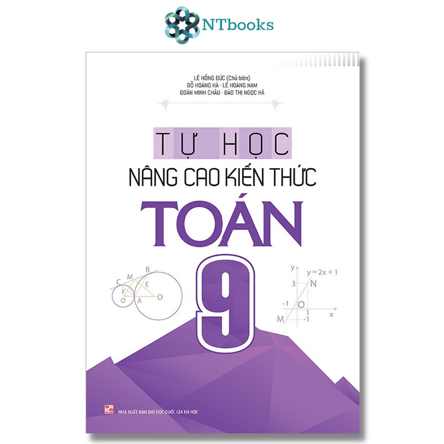 Sách - Combo Rèn Kĩ Năng Học Tốt Toán Lớp 9 + Tự Học Nâng Cao Kiến Thức Toán Lớp 9