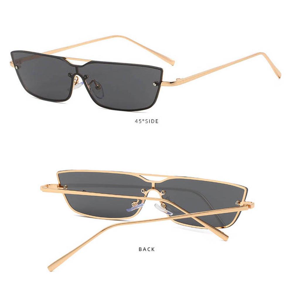 BSUNS Kính Mát Nữ Gọng Kim Loại Phong Cách Retro