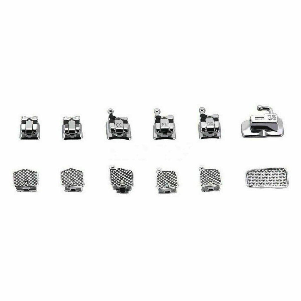 [Hàng mới về] Giá đỡ chỉnh nha bằng kim loại Roth/ MBT Roth khe 0.022&quot; móc 3 4 5