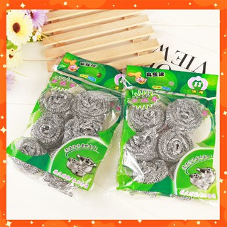 Combo 6 Miếng Chà Nồi,Chảo