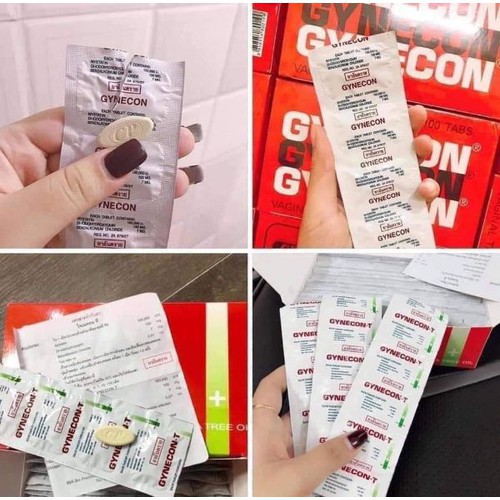 1 Vỉ 5 viên pk gy.ne.con Thái Lan_ Hàng chuẩn