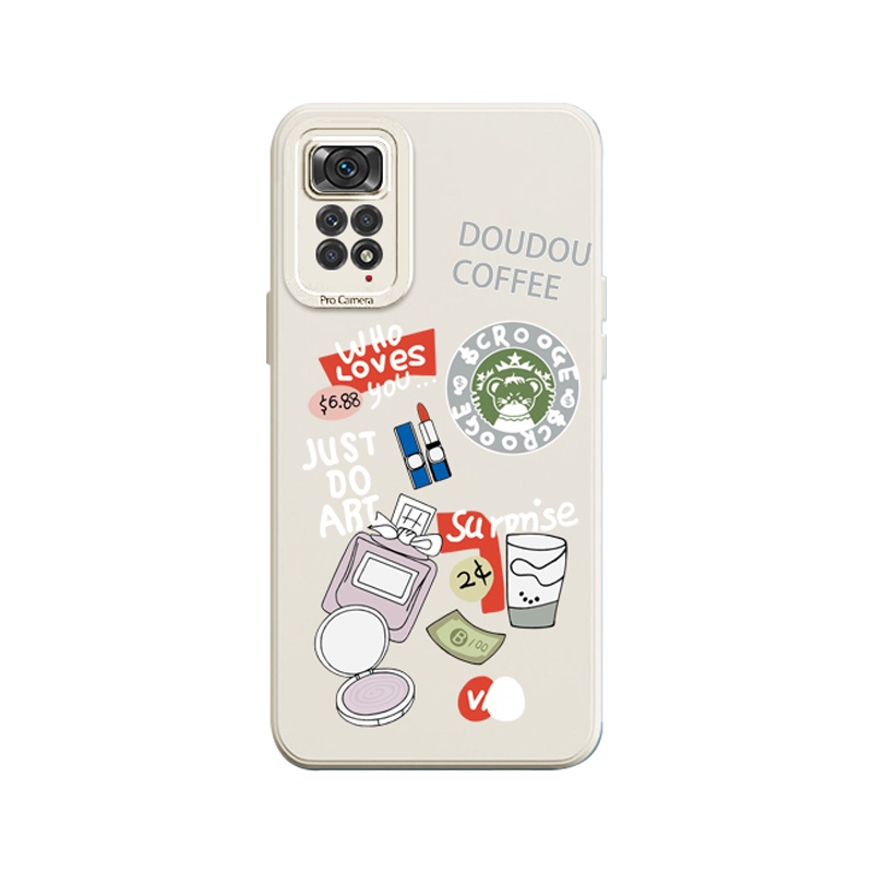 Ốp điện thoại Koosuk silicon mềm họa tiết hoạt hình dáng tạo bảo vệ cho Xiaomi Redmi Note 11S 11 Pro 2022