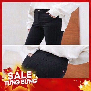 Quần legging giả bò cạp cao hàng loại 1 - hàng nhập khẩu