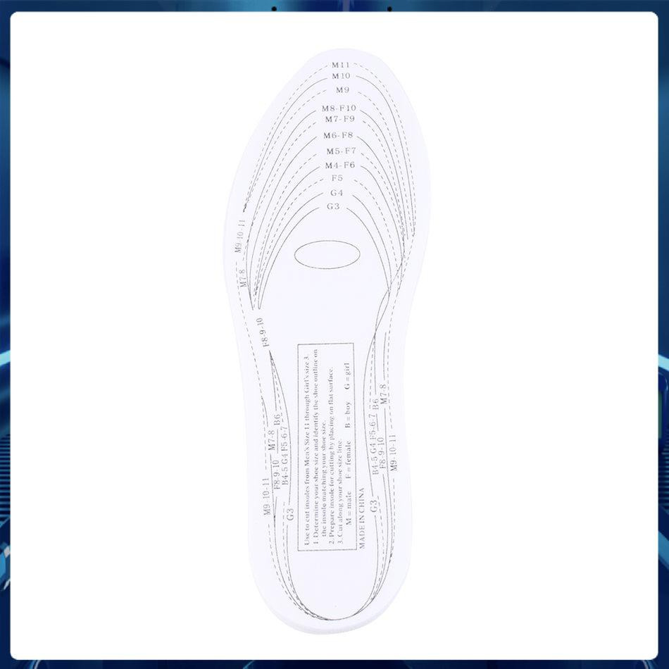 Cặp Đế Lót Giày Unisex Memory Foam Insole Adjustable Men Women Insoles Justbuym1