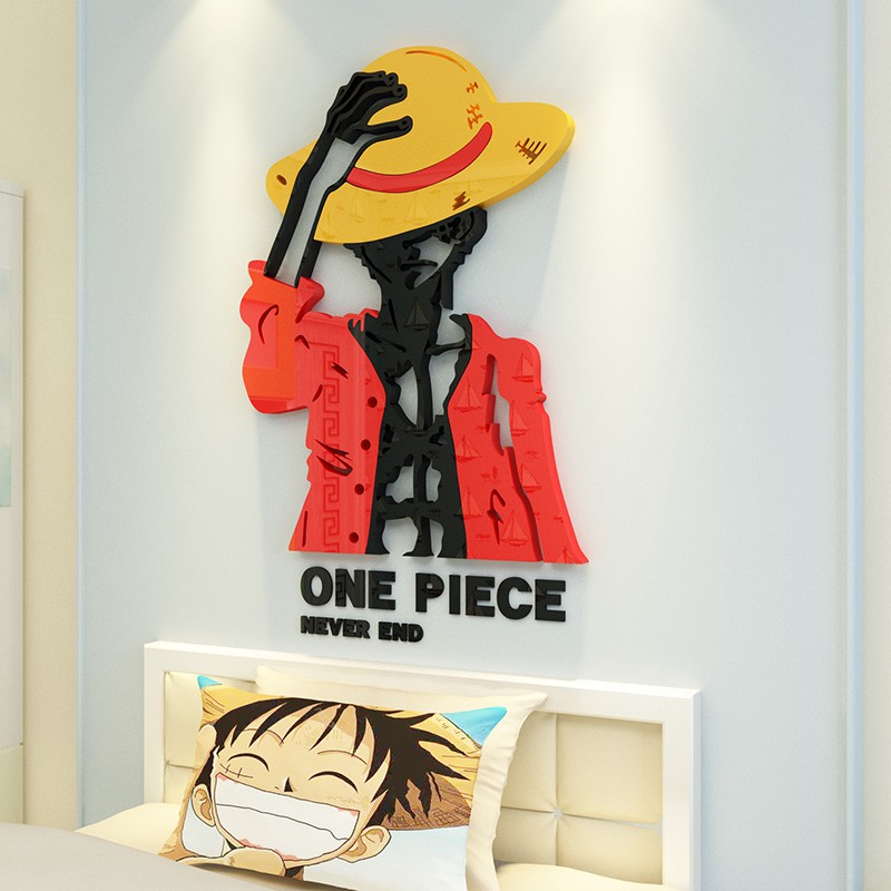 Giấy Dán Tường 3d Hình One Piece Đẹp Mắt