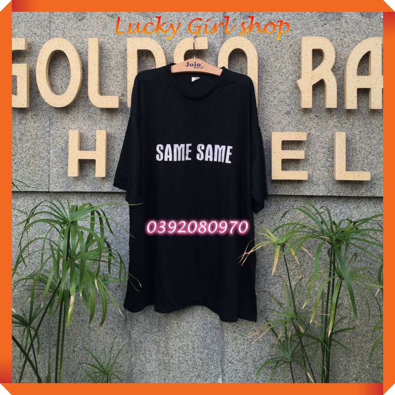 [BIG SIZE ĐẾN 110KG] Áo Thun Nam Du Lịch In Logo Same Same But Different - Lucky Girl shop