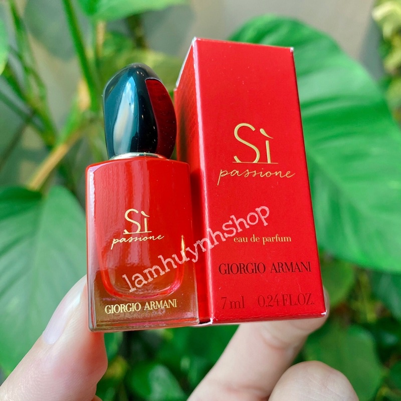 Nước hoa mini SÌ ĐỎ PASSIONE 7ml