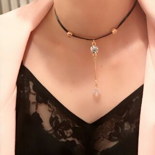 Choker Hàn Quốc. Vàng và Bạc