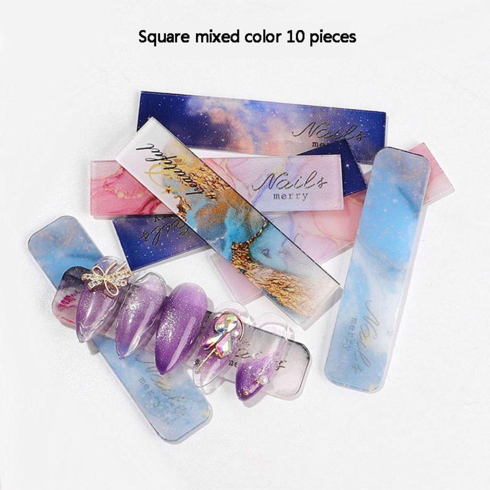 Giá Đỡ Trưng Bày Móng Tay Giả Hình Tròn Nhiều Màu Sắc