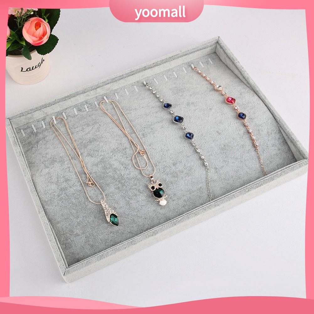 Khay Trưng Bày Trang Sức Bằng Vải Nhung Thời Trang