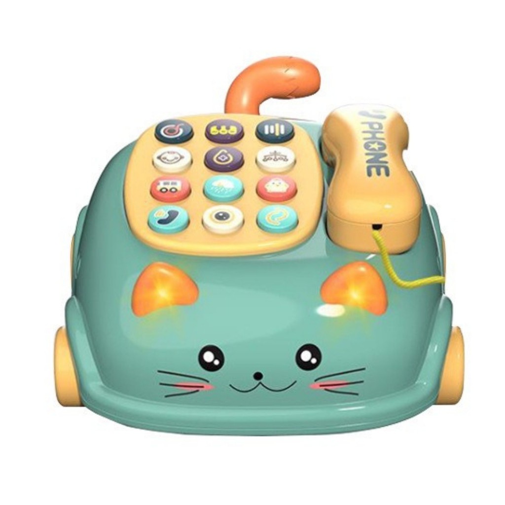 Điện thoại bàn có nhạc cho bé yêu - đồ chơi trí tuệ