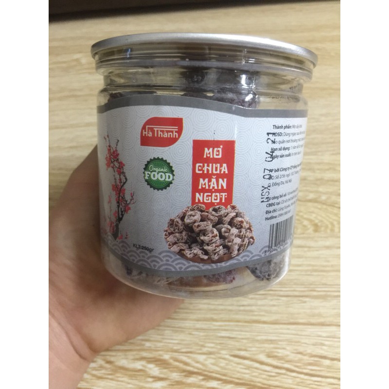 Mơ chua mặn ngọt 250gr