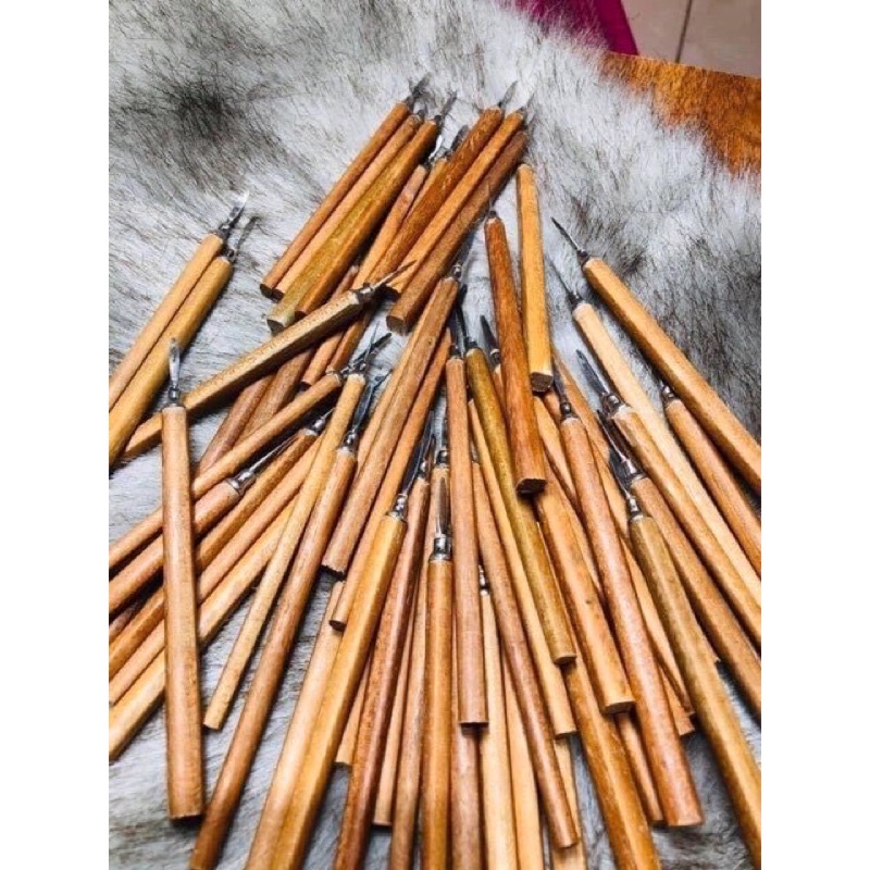 Lấy khoé cán gỗ nail