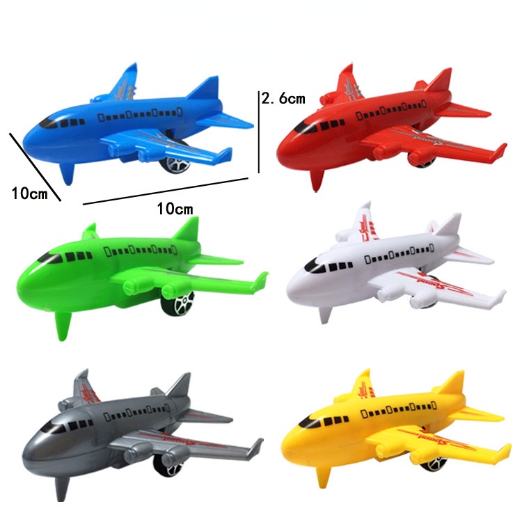 Mô Hình Máy Bay Đồ Chơi Mini Bằng Nhựa Dễ Thương Cho Bé