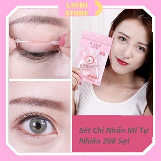 SET 208 SỢI CHỈ KÍCH MÍ TẶNG KÈM KÉO VÀ QUE NHẤN MÍ 88039 NGUYỄN TRANG STORE
