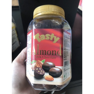 CHOCOLATE HẠN NHÂN ALMOND 420G - ĐEN