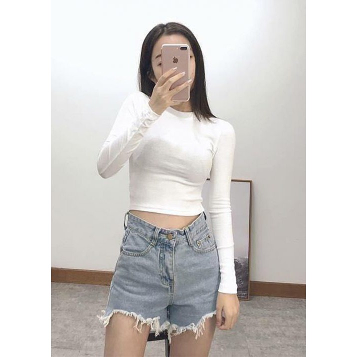 CROPTOP TAY DÀI