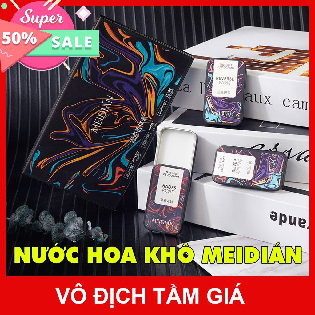Set Nước Hoa Khô Meidian ❤️RẺ VÔ ĐỊCH❤️ Nước Hoa Khô Dành Cho Nam Và Nữ Lưu Hương Lâu | BigBuy360 - bigbuy360.vn
