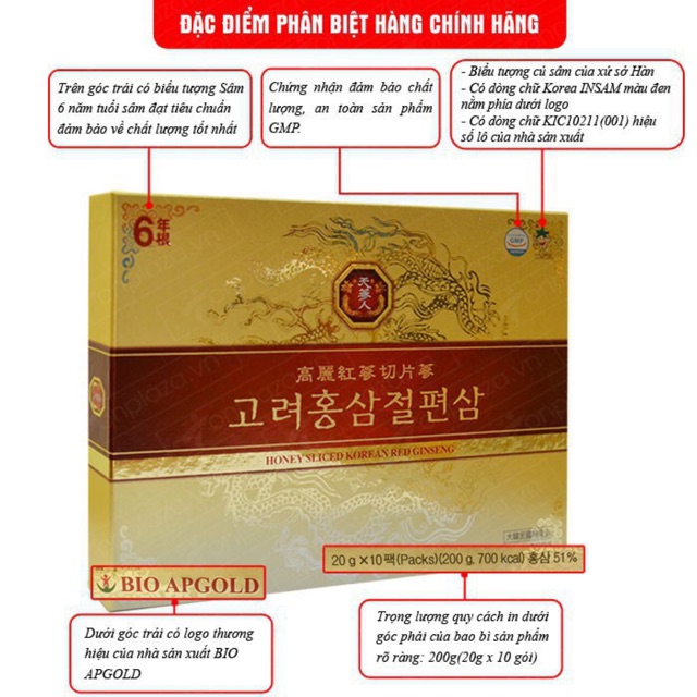 Hồng Sâm Lát Tẩm Mật Ong - Honeyed Cliced Korea Red Ginseng🔥FREESHIP🔥Thơm Ngon, Dẻo Như Mứt Hộp 200gr
