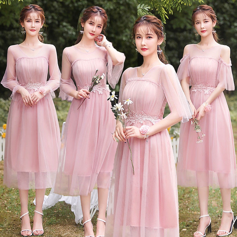 Đầm phù dâu thiết kế thanh lịch thời trang