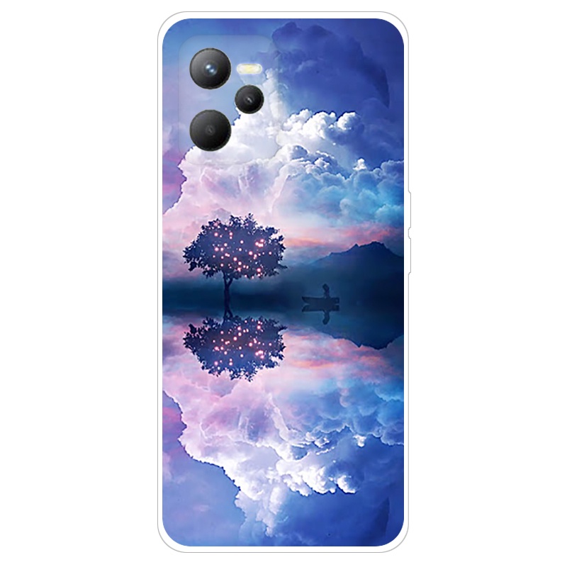 Ốp Điện Thoại TPU Dẻo Họa Tiết Hoạt Hình Dễ Thương Cho Realme C35 Realme C35