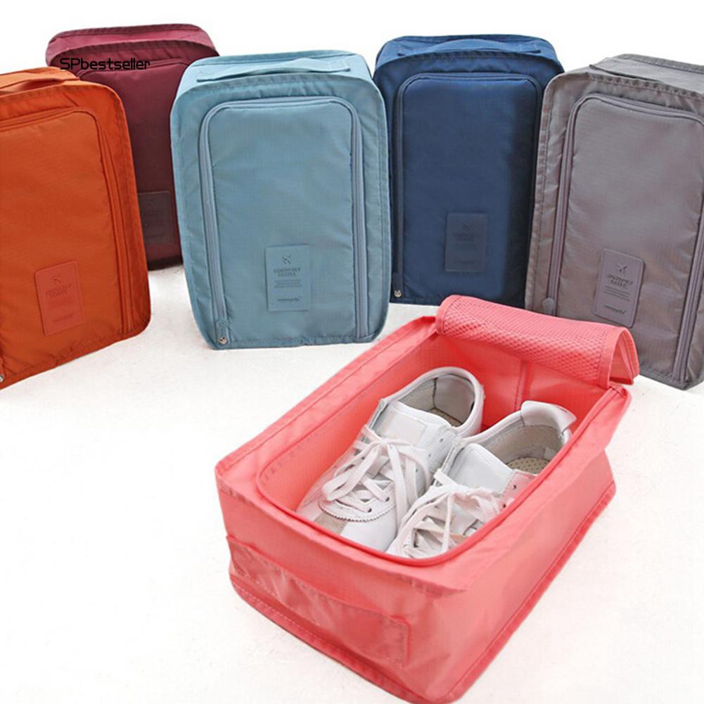 SPBS_Outdoor Travel Shoes Storage Bag Waterproof Portable Packing Cubes Container