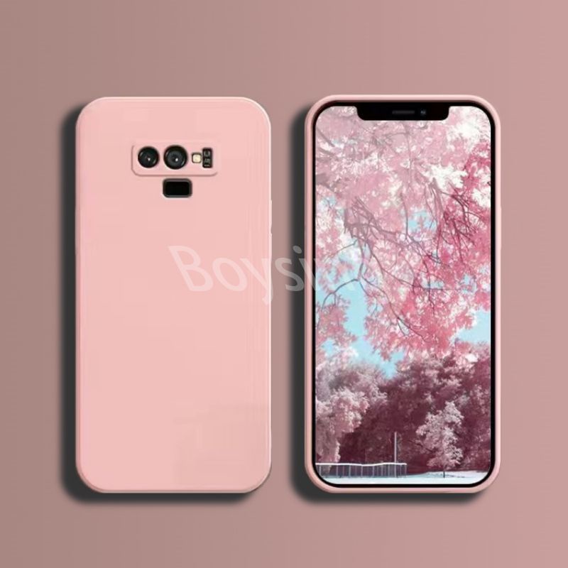 Ốp Điện Thoại Silicon Dẻo Vuông Cho Samsung Note 9 10 20 Plus
