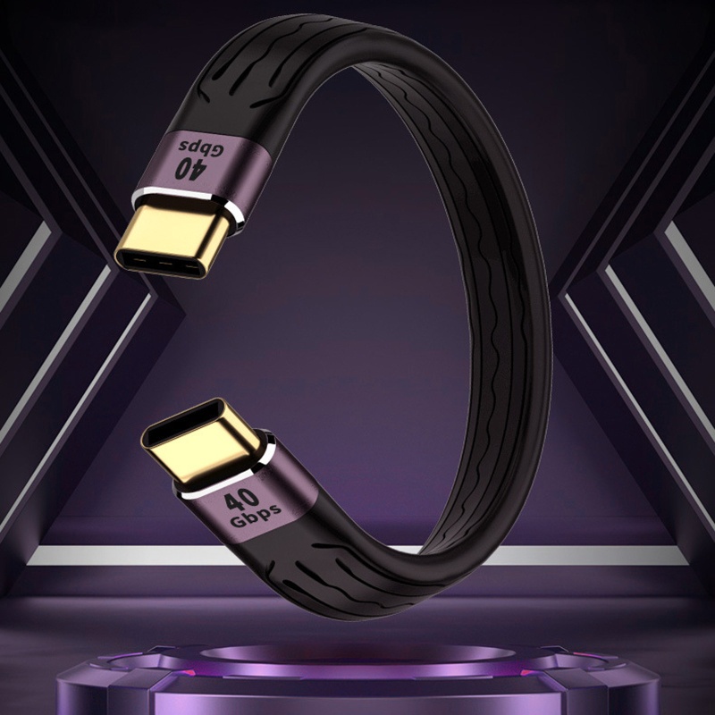Dây Cáp Sạc Truyền Dữ Liệu 20V 40Gbps Type C Sang Type-C