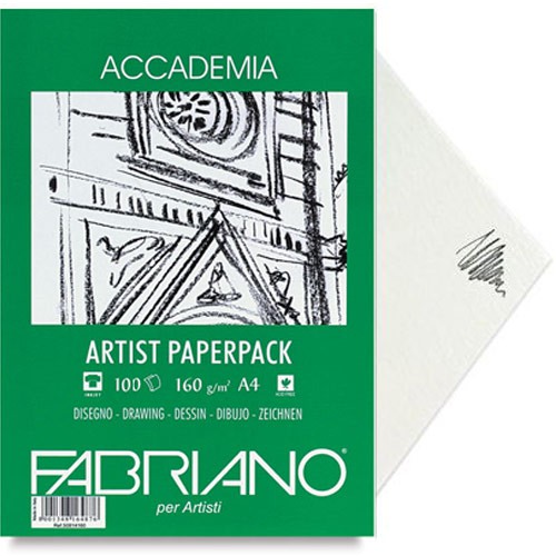 Giấy Vẽ Accademia Artist Paperpack Fabriano A3 định lượng 160gsm