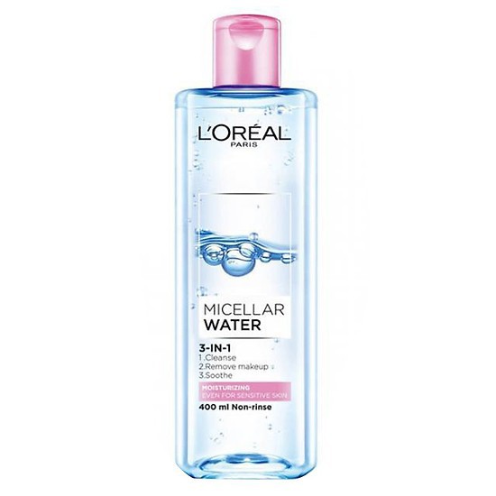 L'oreal Chính Hãng- Nước Tẩy Trang Dưỡng Ẩm L'Oreal Paris Micellar Water (400ml)