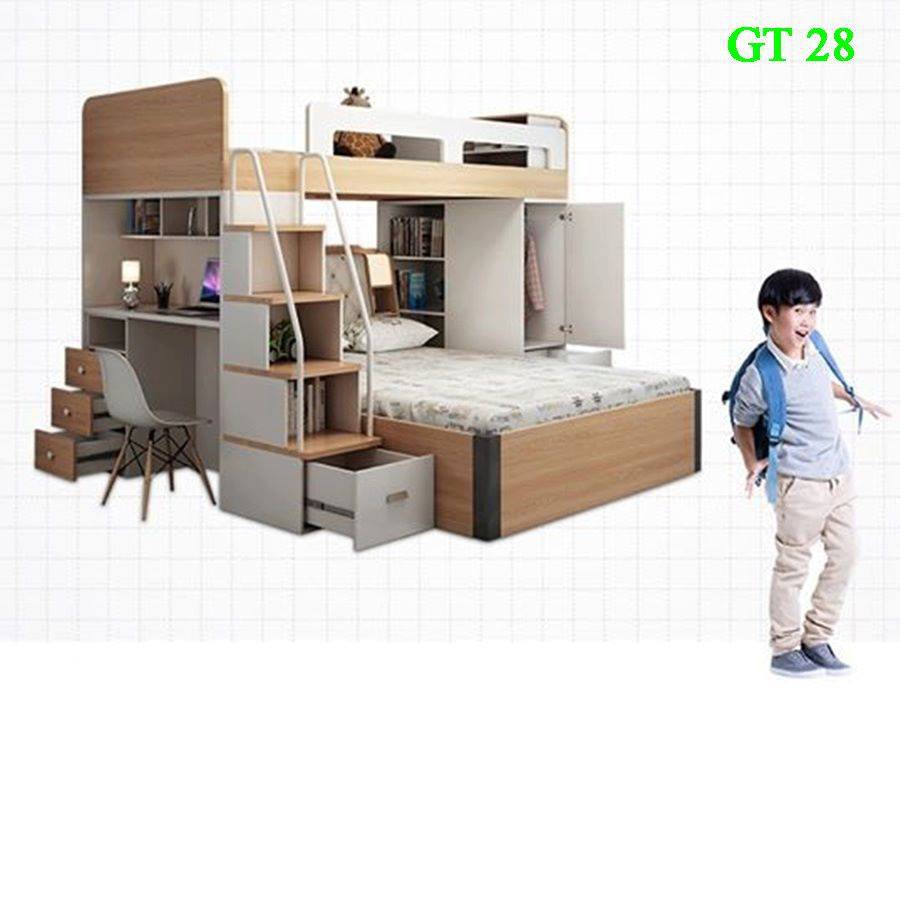GIƯỜNG TẦNG THÔNG MINH ĐA NĂNG - Miễn Phí Vận Chuyển Lắp Đặt Hà Nội