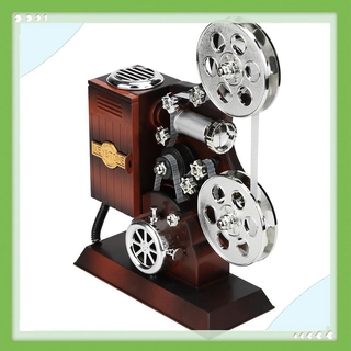 Đồ chơi hộp nhạc gỗ phong cách vintage độc đáo