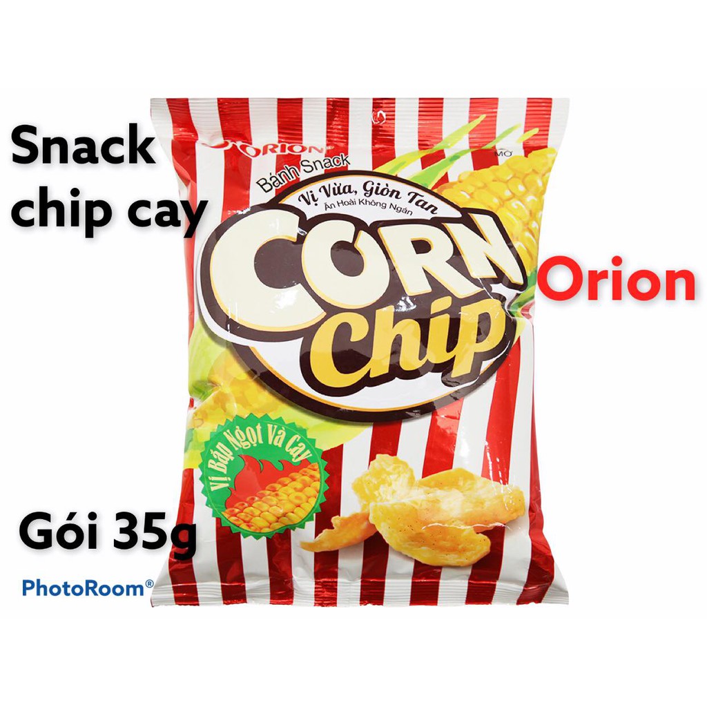 Bánh Snack Corn chip Orion® gói 35g (giao vị ngẫu nhiên)