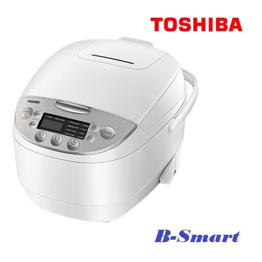 [Mã ELHADEV giảm 4% đơn 300K] Nồi cơm điện tử Toshiba RC-10DH2PV(W) 1 lít