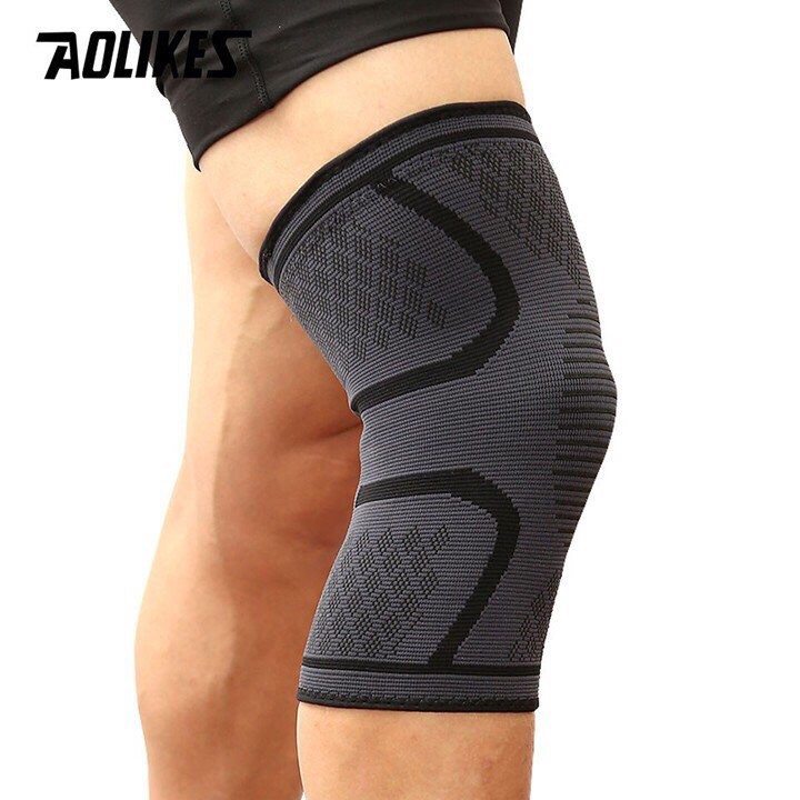 Bó Gối AOLIKES 7718 – Băng Bảo Vệ Đầu Gối Chính Hãng, Hỗ Trợ Tập Gym, Hoạt Động Thể Thao