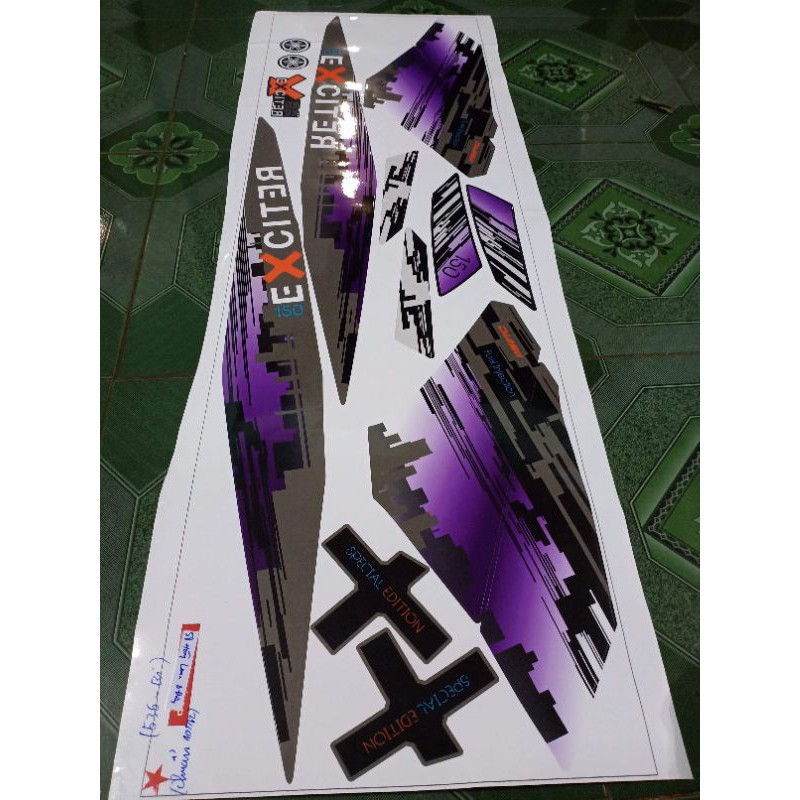 Tem rời ex 150 hoàng hôn tím. ko bay màu