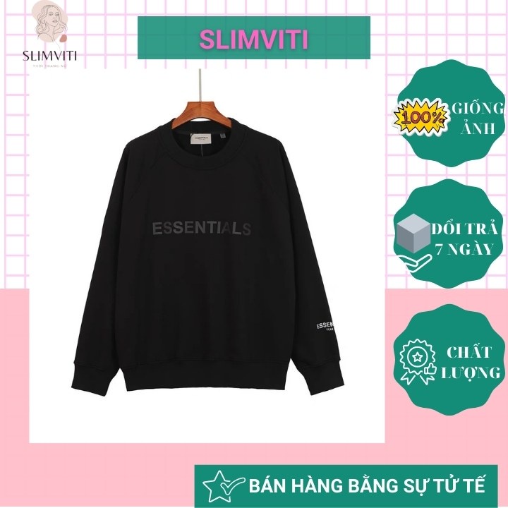 Áo sweater nữ ESSENTIALS 2hand form rộng hàn quốc SLIMVITI V70 | BigBuy360 - bigbuy360.vn