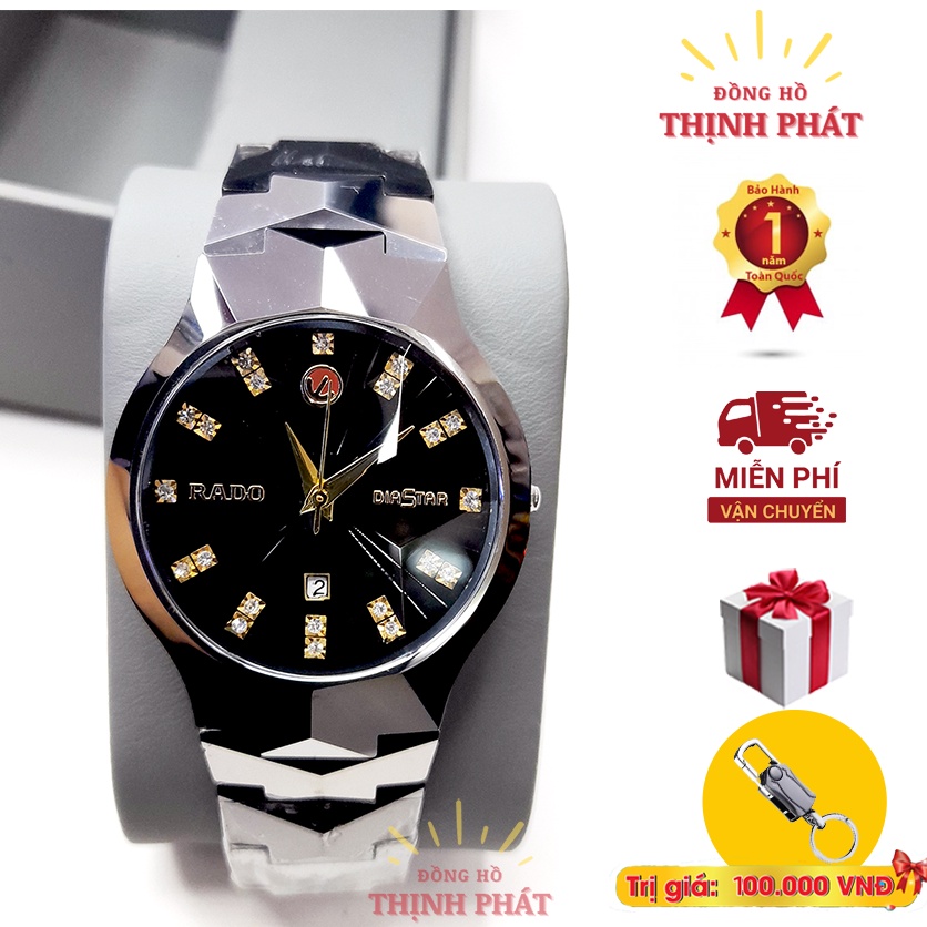 Đồng Hồ Nam R.AD0 Diastar 6604GHM Case 36mm - Kính Vỏ Dây Sapphire Cao Cấp - Phong Cách Cổ Điển, Thanh Lịch